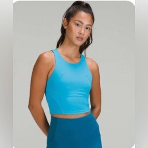 Blue lululemon invigorate tank top!